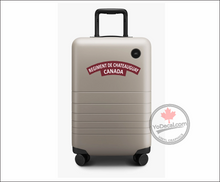 Regiment de Chateauguay WWII Shoulder Flash Premium Vinyl Decal / Sticker