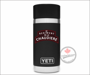Regiment De La Chaudiere WWII Shoulder Flash' Premium Vinyl Decal / Sticker