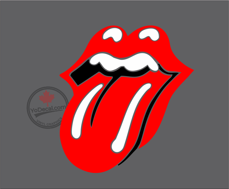 'The Rolling Stones' Premium Vinyl Decal / Sticker – YoDecal.com