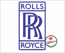 'Rolls Royce Tribute' Premium Vinyl Decal / Sticker