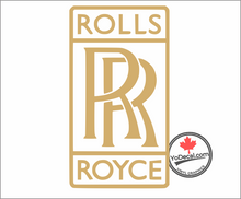 'Rolls Royce Tribute' Premium Vinyl Decal / Sticker