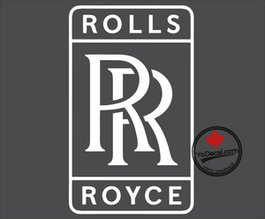 'Rolls Royce Tribute' Premium Vinyl Decal / Sticker