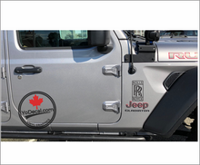'Rolls Royce Tribute' Premium Vinyl Decal / Sticker