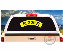 'R22eR Shoulder Flash' Premium Vinyl Decal / Sticker