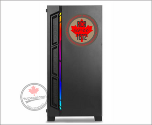 'Royal Canadian Regiment RCR Since 1812' Premium Vinyl Decal / Sticker