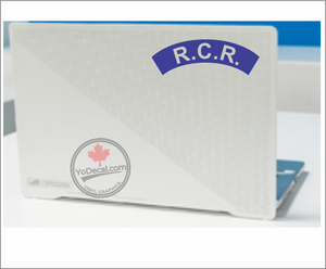 'RCR Shoulder Flash' Premium Vinyl Decal / Sticker