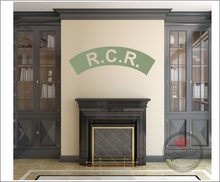 'RCR Shoulder Flash' Premium Vinyl Decal / Sticker