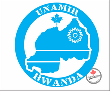 'UNAMIR Rwanda' Premium Vinyl Decal / Sticker
