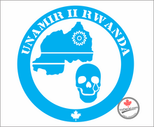'UNAMIR II Rwanda' Premium Vinyl Decal / Sticker