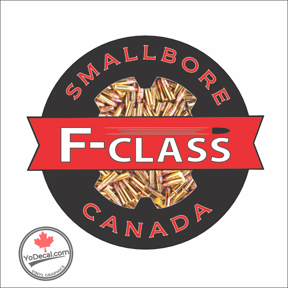 'SBR F-Class' Premium Vinyl Decal / Sticker