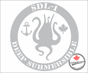 'SDL-1 Deep Submersible' Premium Vinyl Decal / Sticker