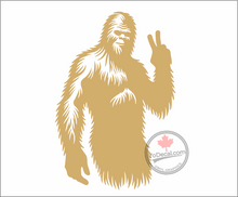 'Peacefoot the Bigfoot' Premium Vinyl Decal / Sticker