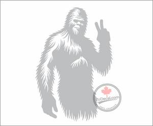 'Peacefoot the Bigfoot' Premium Vinyl Decal / Sticker