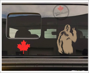 'Peacefoot the Bigfoot' Premium Vinyl Decal / Sticker