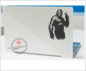 'Peacefoot the Bigfoot' Premium Vinyl Decal / Sticker