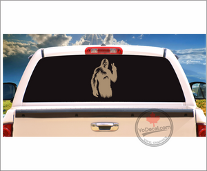 'Peacefoot the Bigfoot' Premium Vinyl Decal / Sticker