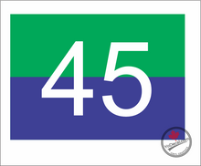 'South Alberta Regiment Unit/Div Sign 45' Premium Vinyl Decal / Sticker