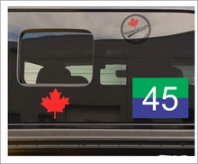 'South Alberta Regiment Unit/Div Sign 45' Premium Vinyl Decal / Sticker