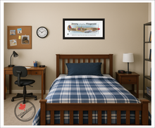 Malta Spitfire Mk Vc Tropical PERSONALIZED Aircraft Print / Lithograph