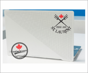 'DDH 205 St Laurent & Tridents' Premium Vinyl Decal / Sticker