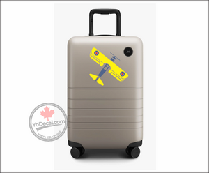 'Stearman Biplane Beauty' Premium Vinyl Decal Sticker