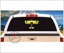 'Stearman Biplane Beauty' Premium Vinyl Decal Sticker