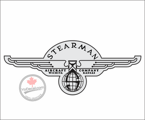 'Stearman Logo' Premium Vinyl Decal Sticker