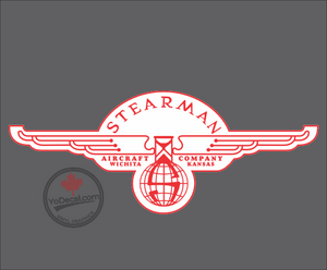 'Stearman Logo' Premium Vinyl Decal Sticker
