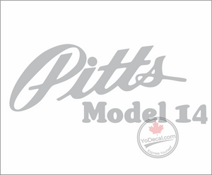 'Steen Aero Lab Inc Pitts Model 14 Tribute' Premium Vinyl Decal Sticker