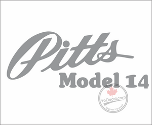 'Steen Aero Lab Inc Pitts Model 14 Tribute' Premium Vinyl Decal Sticker