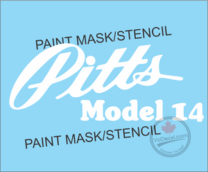 'Steen Aero Lab Inc Pitts Model 14 Tribute' Premium Vinyl Decal Sticker