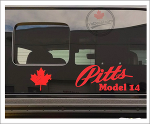 'Steen Aero Lab Inc Pitts Model 14 Tribute' Premium Vinyl Decal Sticker