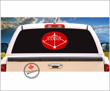 'Stinson Reliant Logo 2 Full Colour' Premium Vinyl Decal Stencil Sticker