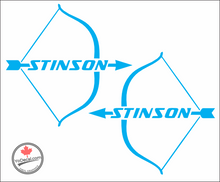 'Stinson Reliant Logo 1' Premium Vinyl Decal Stencil Sticker