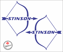 'Stinson Reliant Logo 1' Premium Vinyl Decal Stencil Sticker