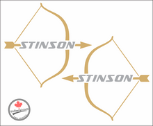 'Stinson Reliant Logo 1' Premium Vinyl Decal Stencil Sticker