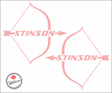 'Stinson Reliant Logo 1' Premium Vinyl Decal Stencil Sticker