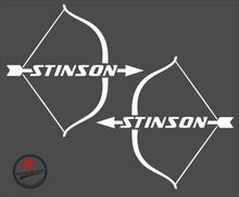 'Stinson Reliant Logo 1' Premium Vinyl Decal Stencil Sticker