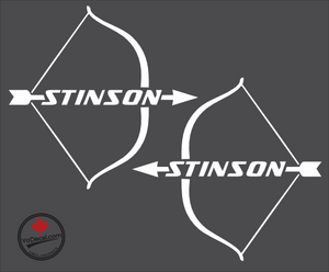 'Stinson Reliant Logo 1' Premium Vinyl Decal Stencil Sticker