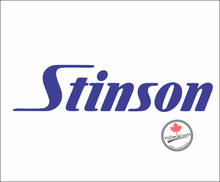 'Stinson Reliant Logo 3' Premium Vinyl Decal Stencil Sticker