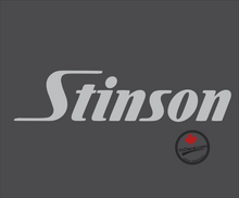 'Stinson Reliant Logo 3' Premium Vinyl Decal Stencil Sticker