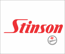 'Stinson Reliant Logo 3' Premium Vinyl Decal Stencil Sticker