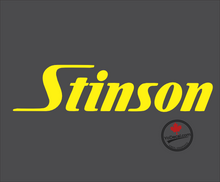 'Stinson Reliant Logo 3' Premium Vinyl Decal Stencil Sticker