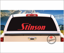 'Stinson Reliant Logo 3' Premium Vinyl Decal Stencil Sticker