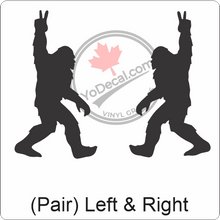 Aircraft Tail / Nose Art "Bigfoot" Premium Vinyl Decal Stencil Sticker