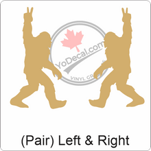 Aircraft Tail / Nose Art "Bigfoot" Premium Vinyl Decal Stencil Sticker