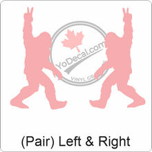 Aircraft Tail / Nose Art "Bigfoot" Premium Vinyl Decal Stencil Sticker