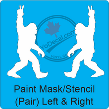 Aircraft Tail / Nose Art "Bigfoot" Premium Vinyl Decal Stencil Sticker