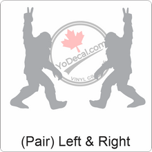 Aircraft Tail / Nose Art "Bigfoot" Premium Vinyl Decal Stencil Sticker
