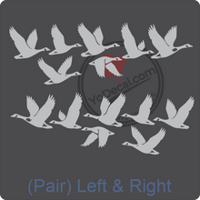Aircraft Tail / Nose Art "Canadian Geese" Premium Vinyl Decal Stencil Sticker